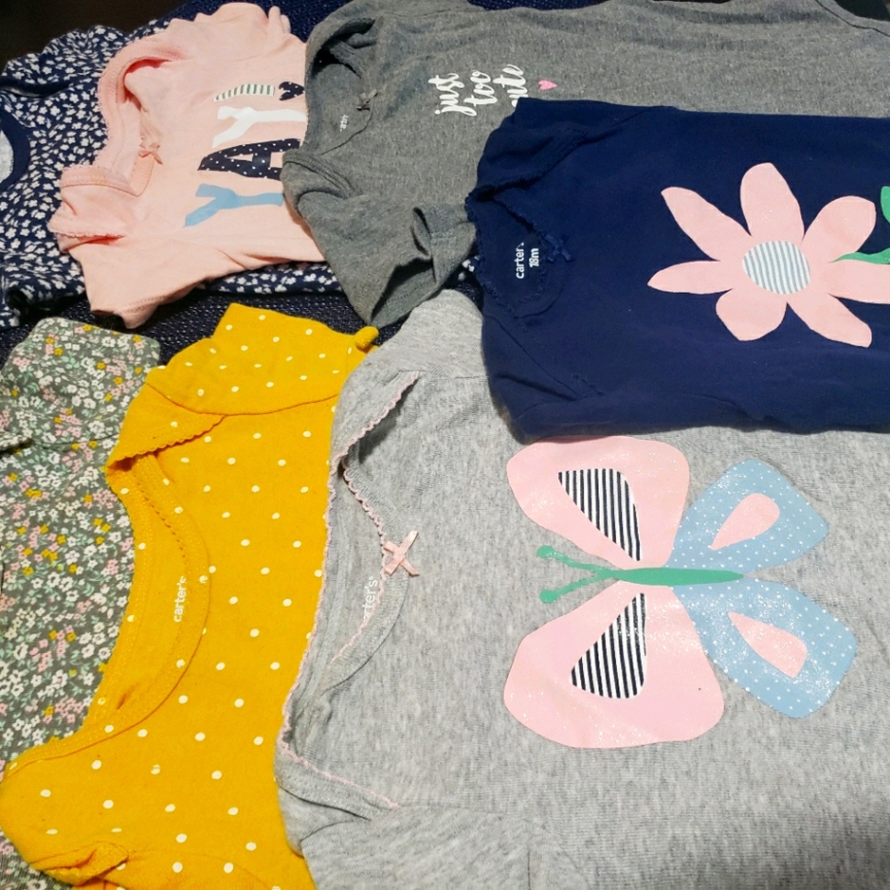 7 Carter Bodysuits